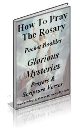 FREE Glorious Mysteries Booklet