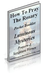 Absolutely free Rosary Booklets toward down load picture about Luminous Mysteries of the Rosary Printable named Free of charge Rosary Booklets in direction of down load