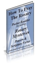 FREE Pocket Rosary Booklet