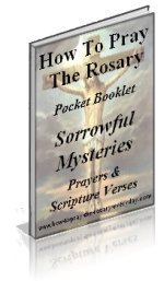 FREE Sorrowful Mysteries Rosary Booklet