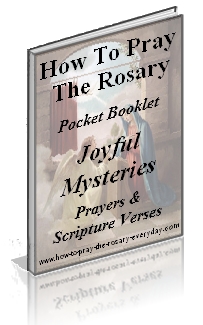 FREE Joyful Mysteries Rosary Booklet