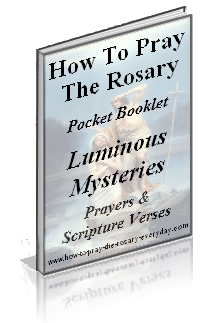 pray luminous mysteries pray luminous mysteries