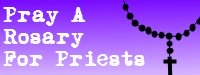 Pray a Rosary for Priests