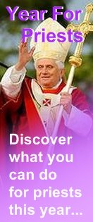  Discover what you 
 can do for priests 
 this year...